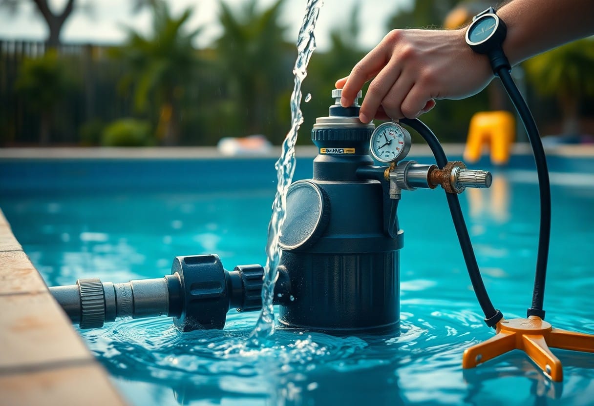 backwashing a pool de filter when and how aol
