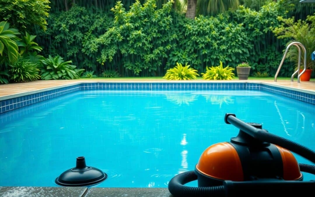 How to Clear Up Cloudy Pool Water after a Rainstorm