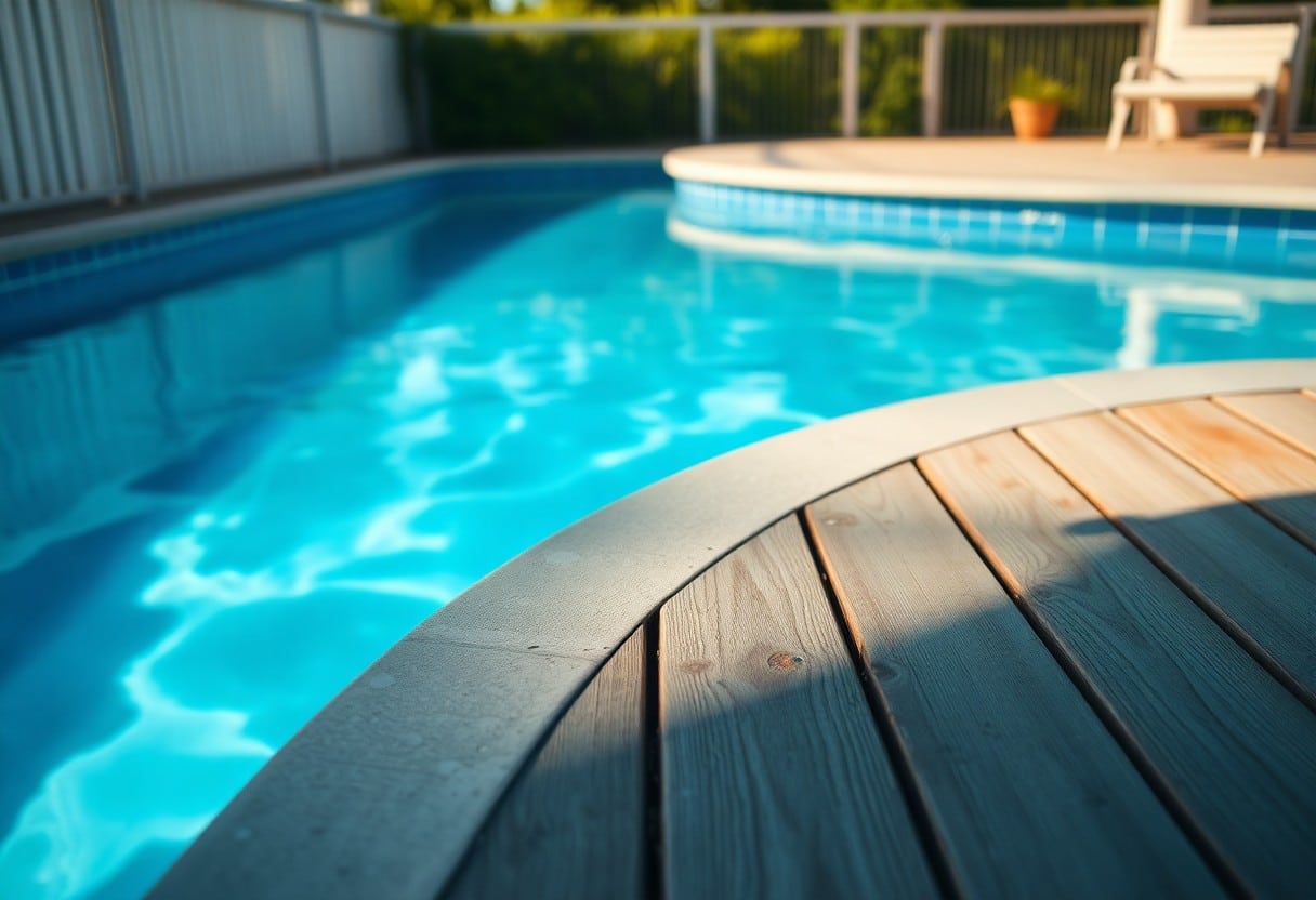 is pool saltwater damaging my deck fvj