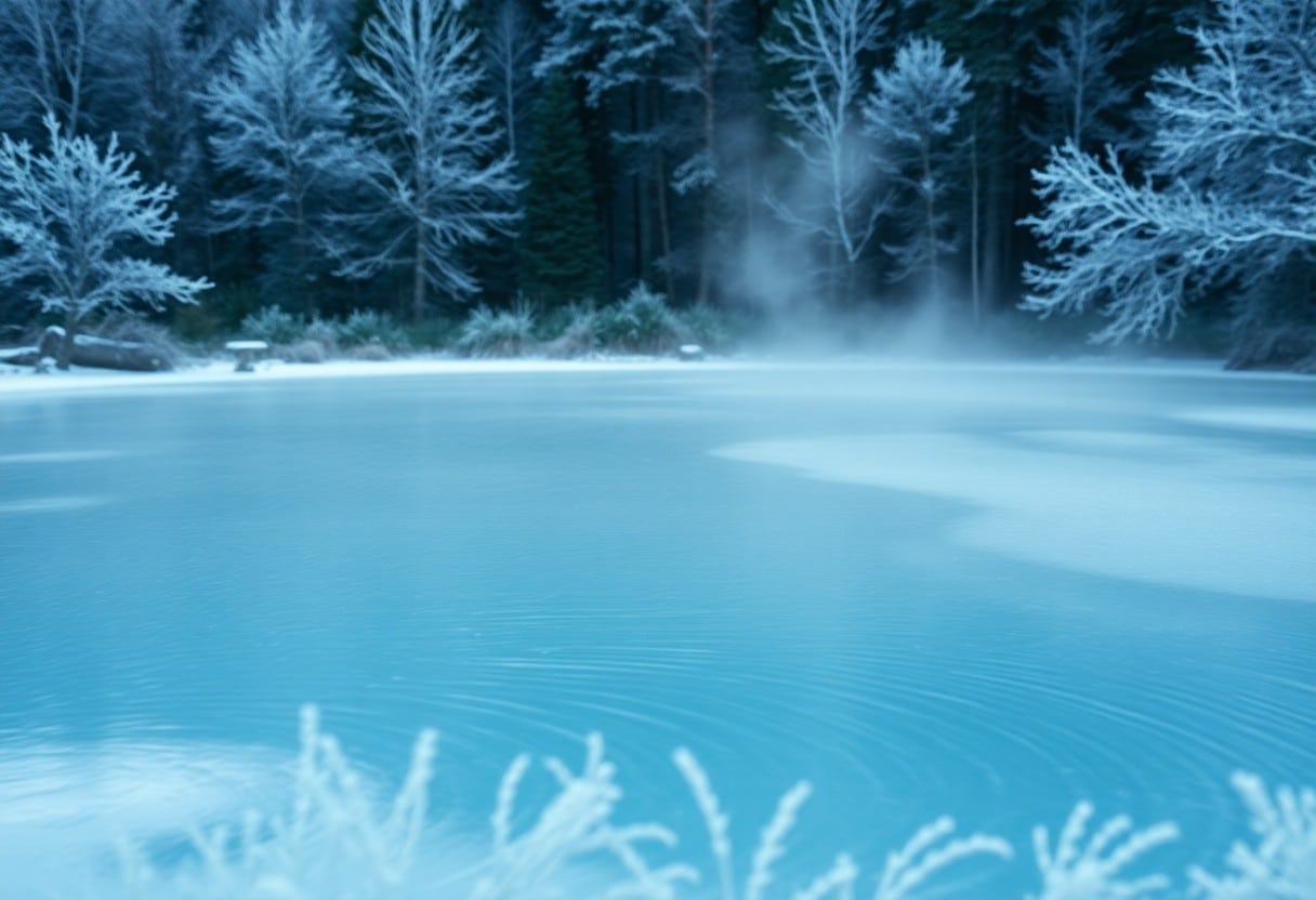 salt water pools and cold temperatures bhm