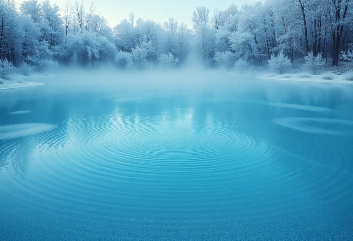 salt water pools and cold temperatures oln