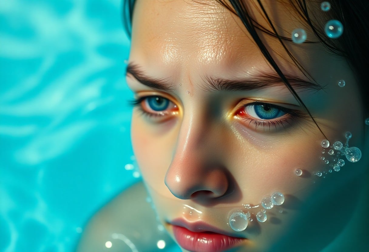 why do my eyes burn when swimming nsl