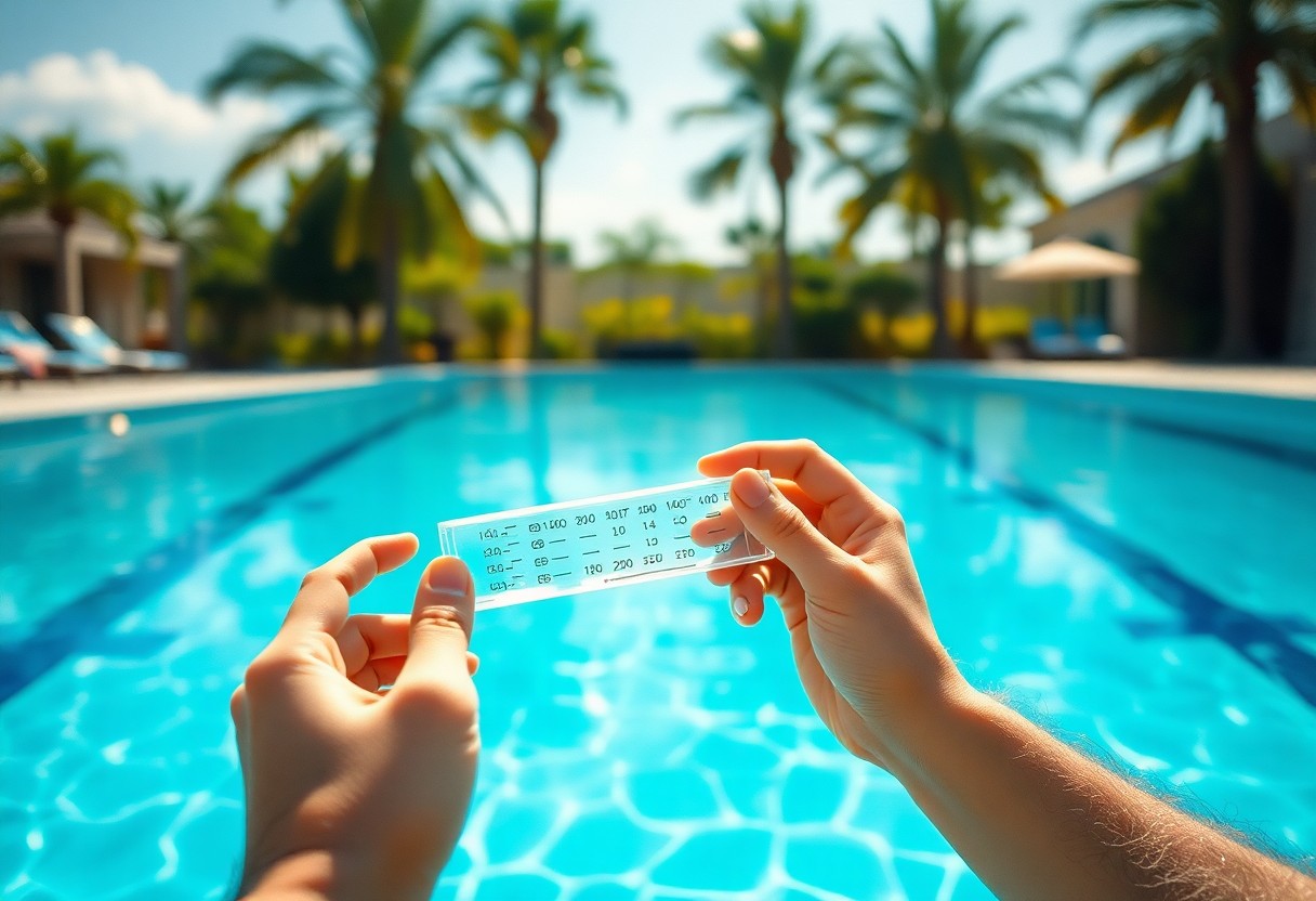 how often to check frisco pool chemicals krs