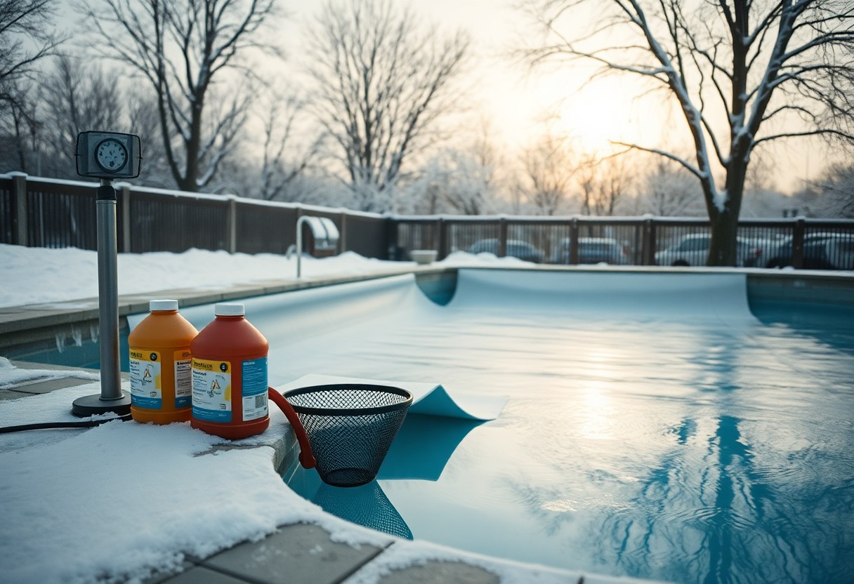 proper pool winterization in anna qbu