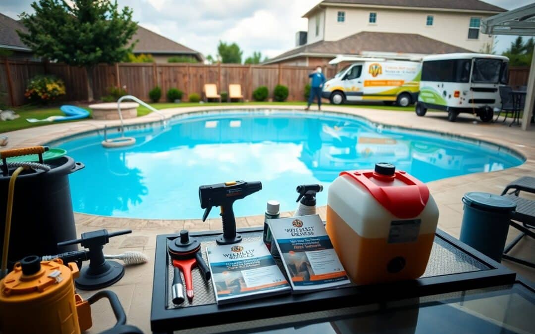 What weekly pool service options are available in Frisco?
