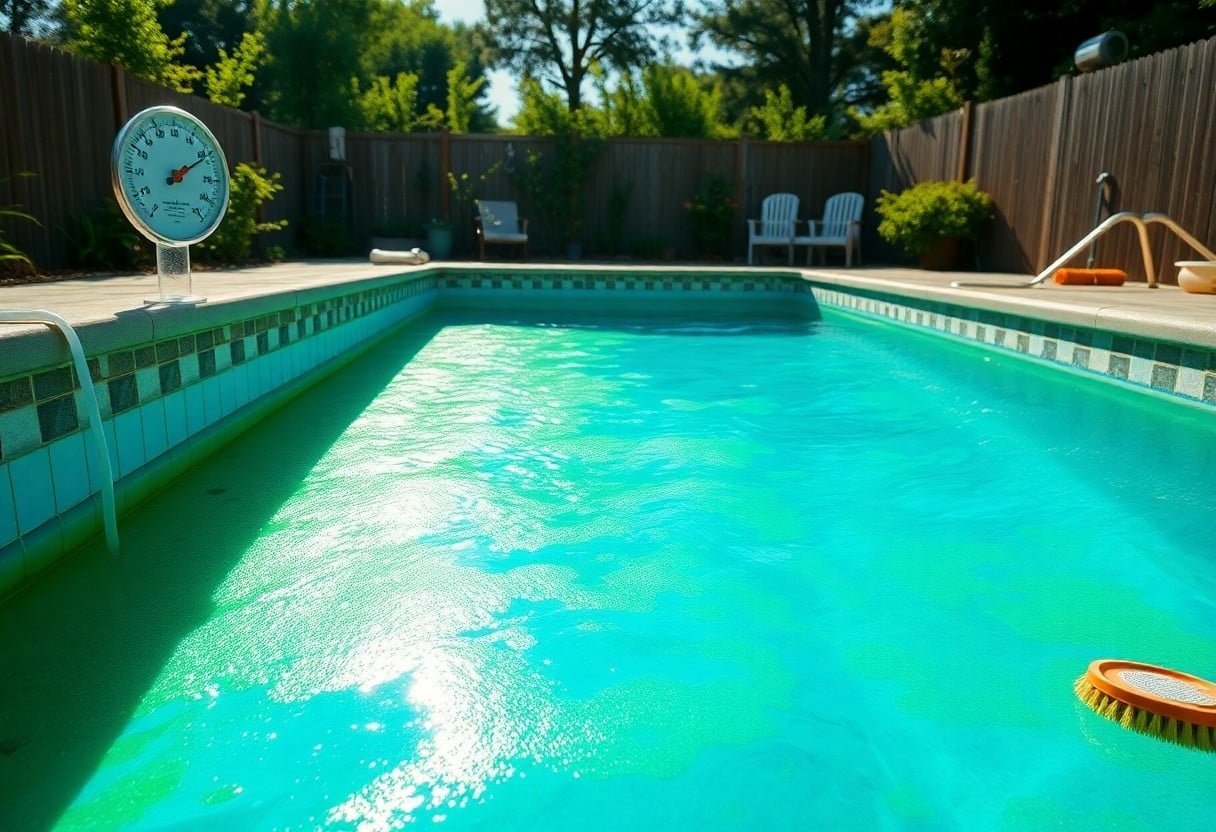 Image showcasing What causes algae growth in pools in Anna? | RMD Pool Services