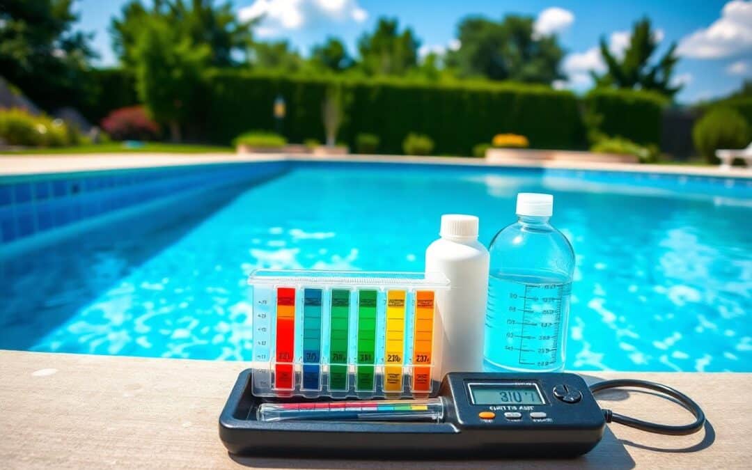 How can I keep my pool chemicals balanced in Anna?