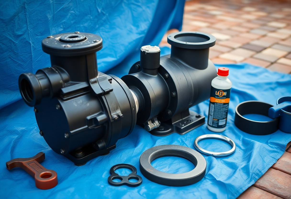 fixing a leaking pool pump in plano zol