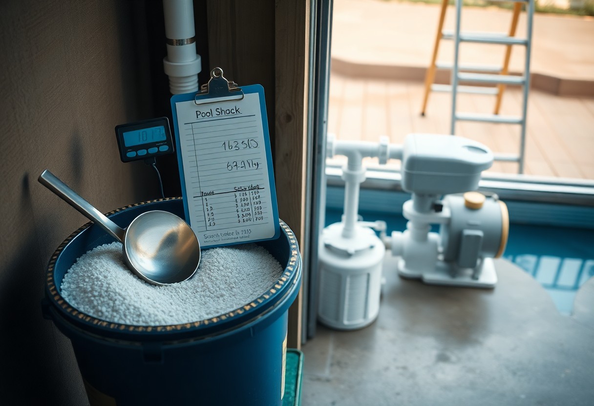 how often to shock a mckinney pool evy