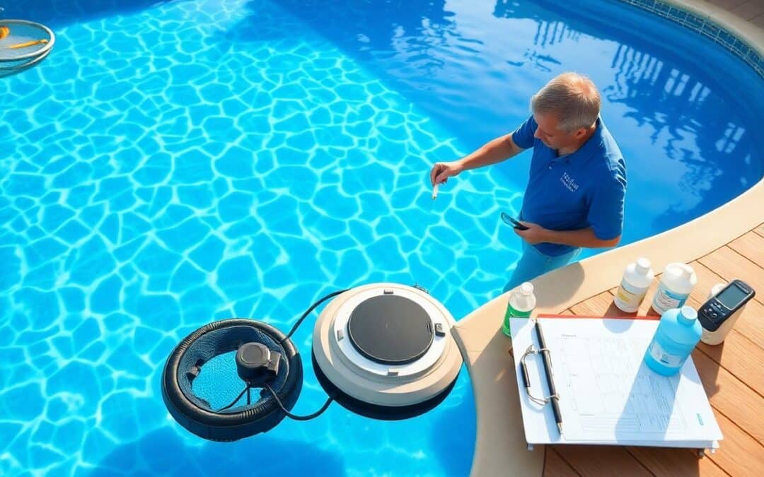 How do I keep my McKinney pool crystal clear?