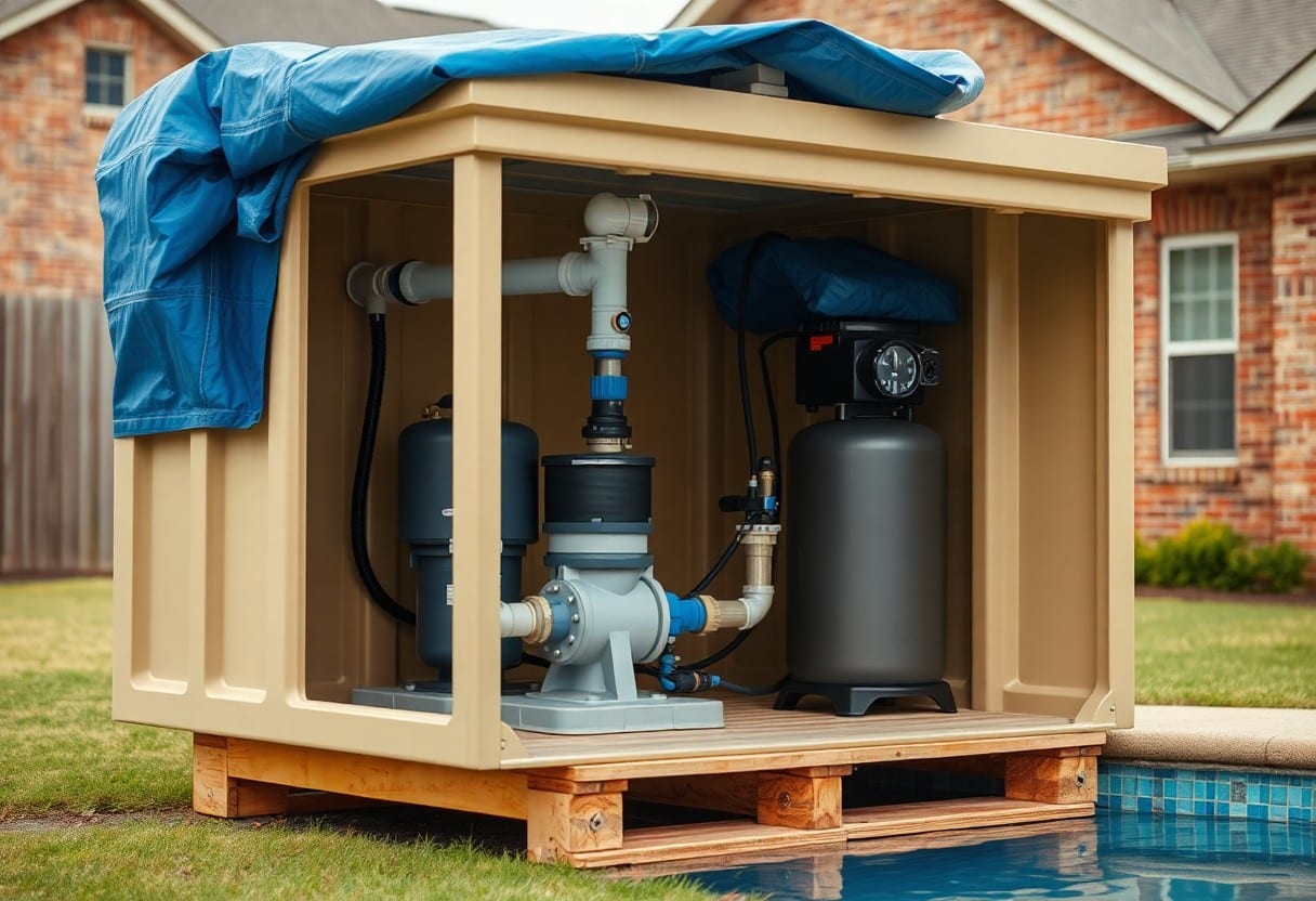 protecting pool equipment during frisco winters protecting pool equipment during frisco winters