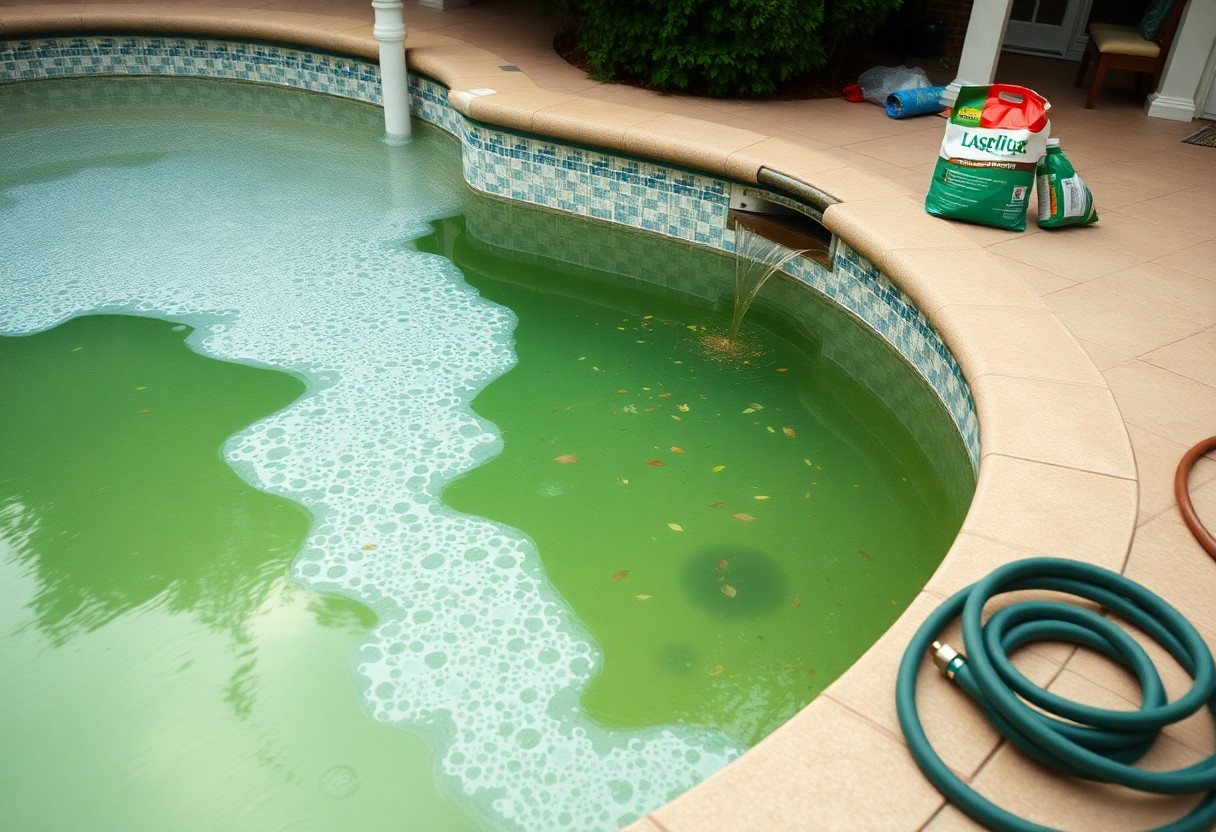 foam causes on anna pool surface dca