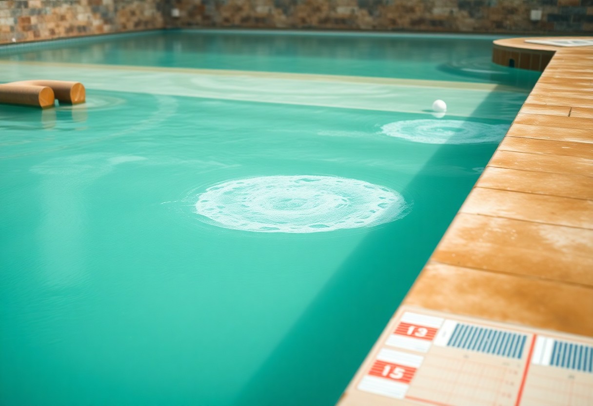 foam causes on anna pool surface esn