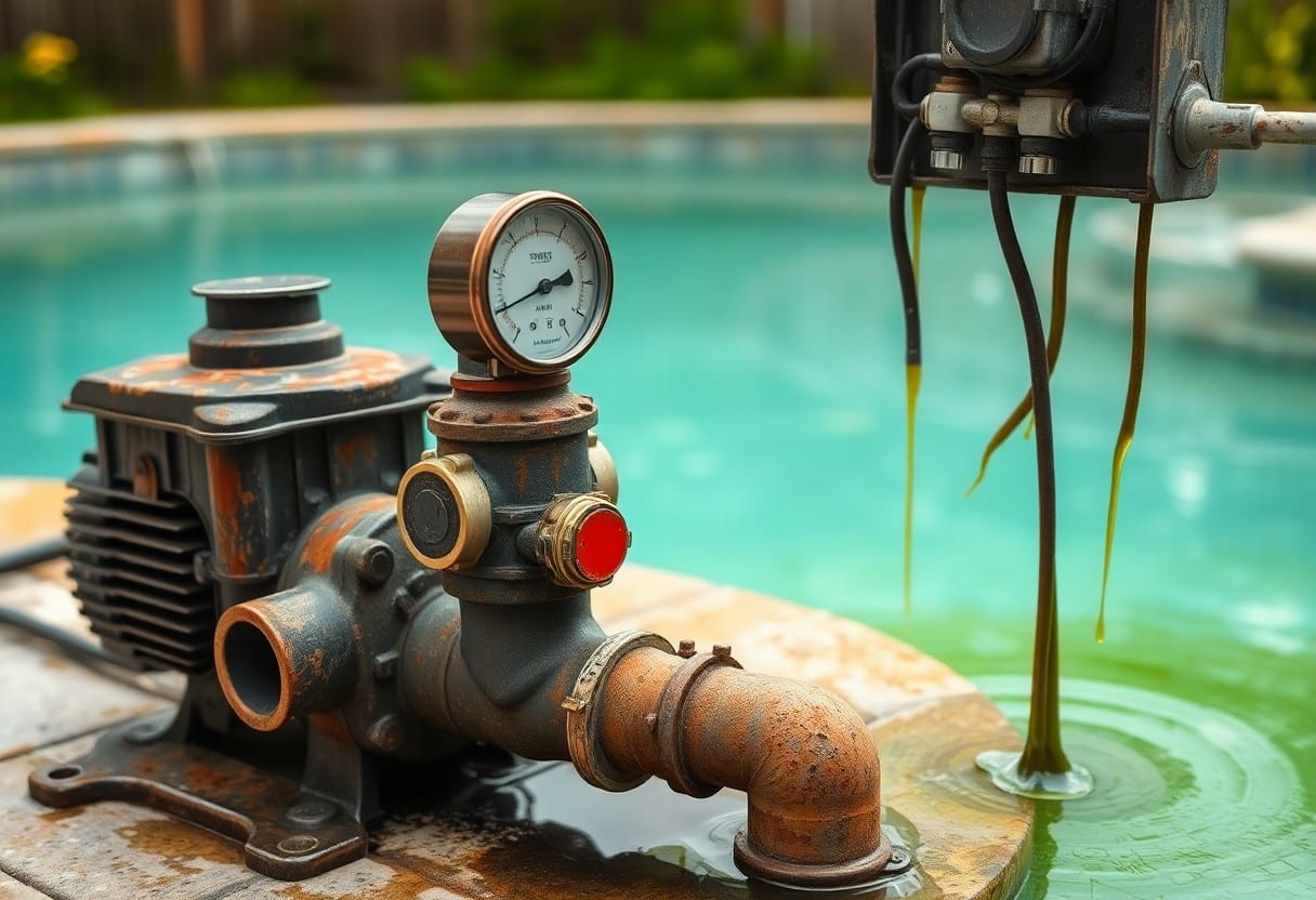 pool equipment failure warning signs uly
