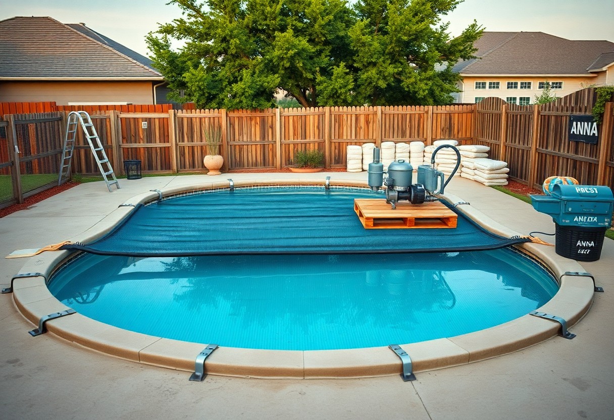 pool safety during storms in anna vkh