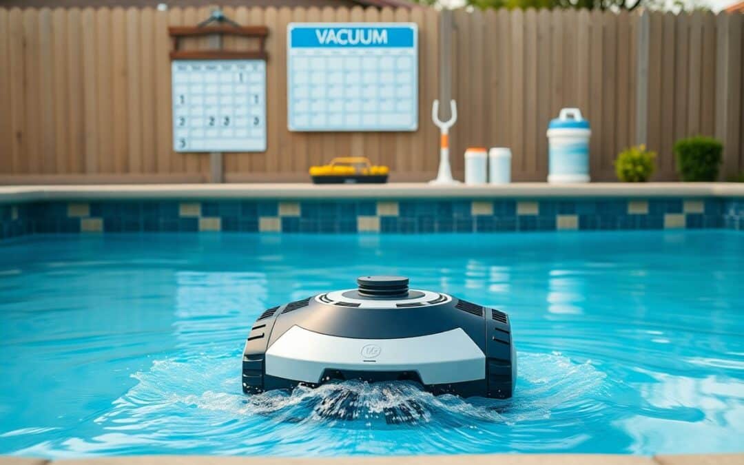 How often should my pool be vacuumed in Anna?