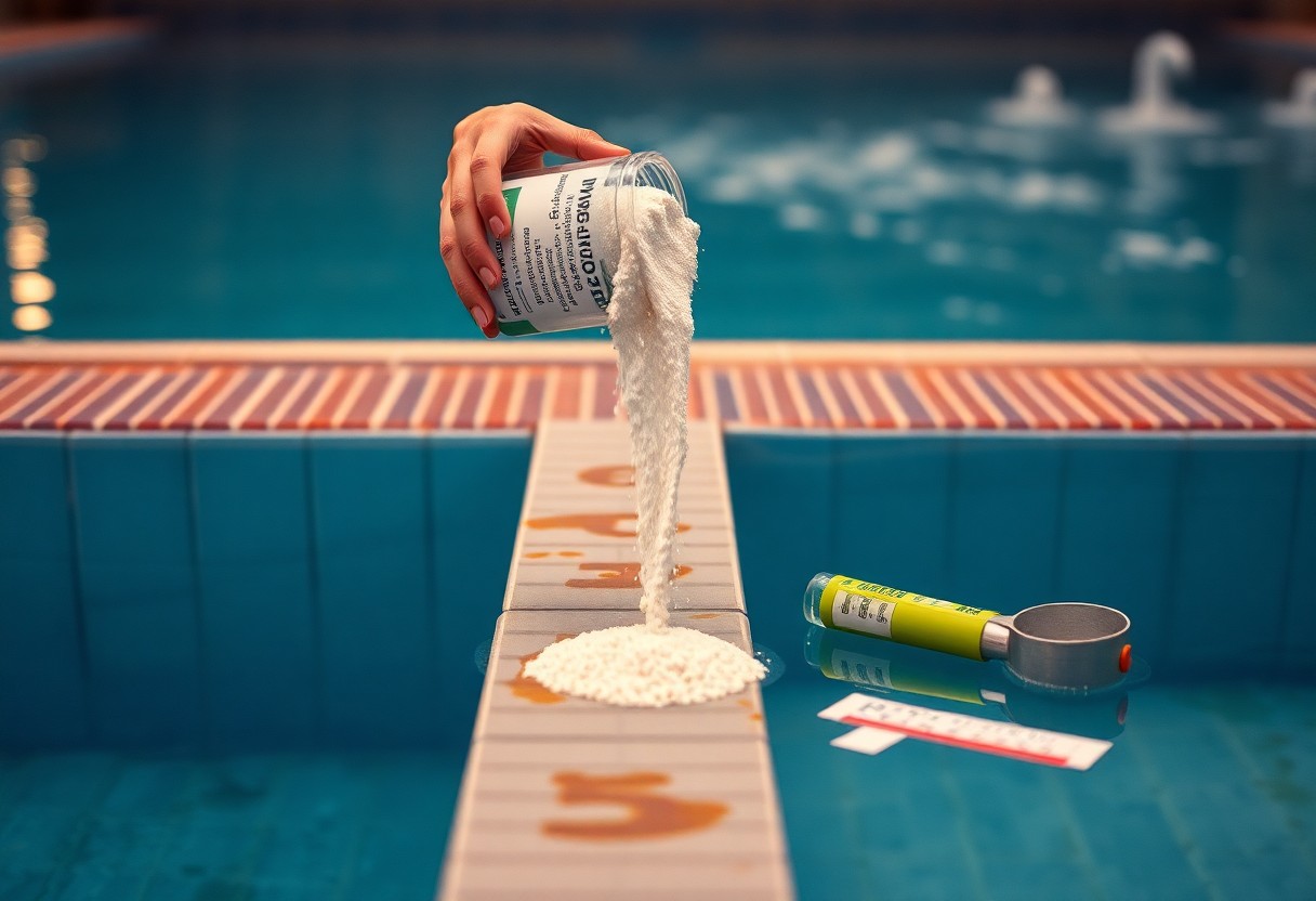 remove metal stains from anna pool yub