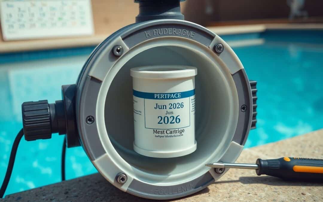 How often should I replace my pool filter?