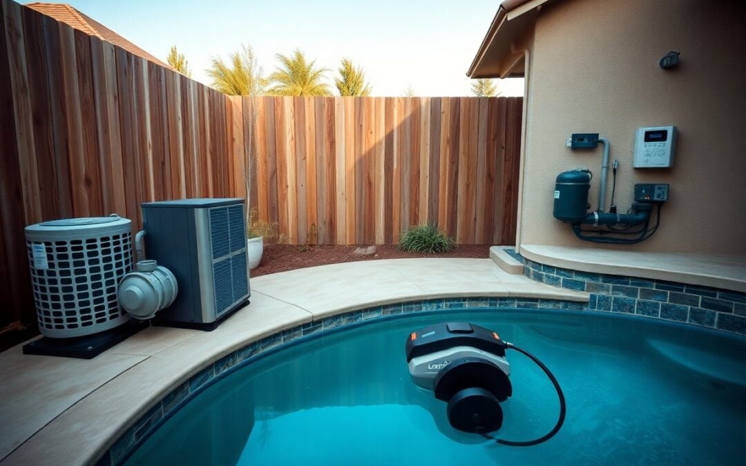 What pool equipment upgrades are best for Lucas pools?