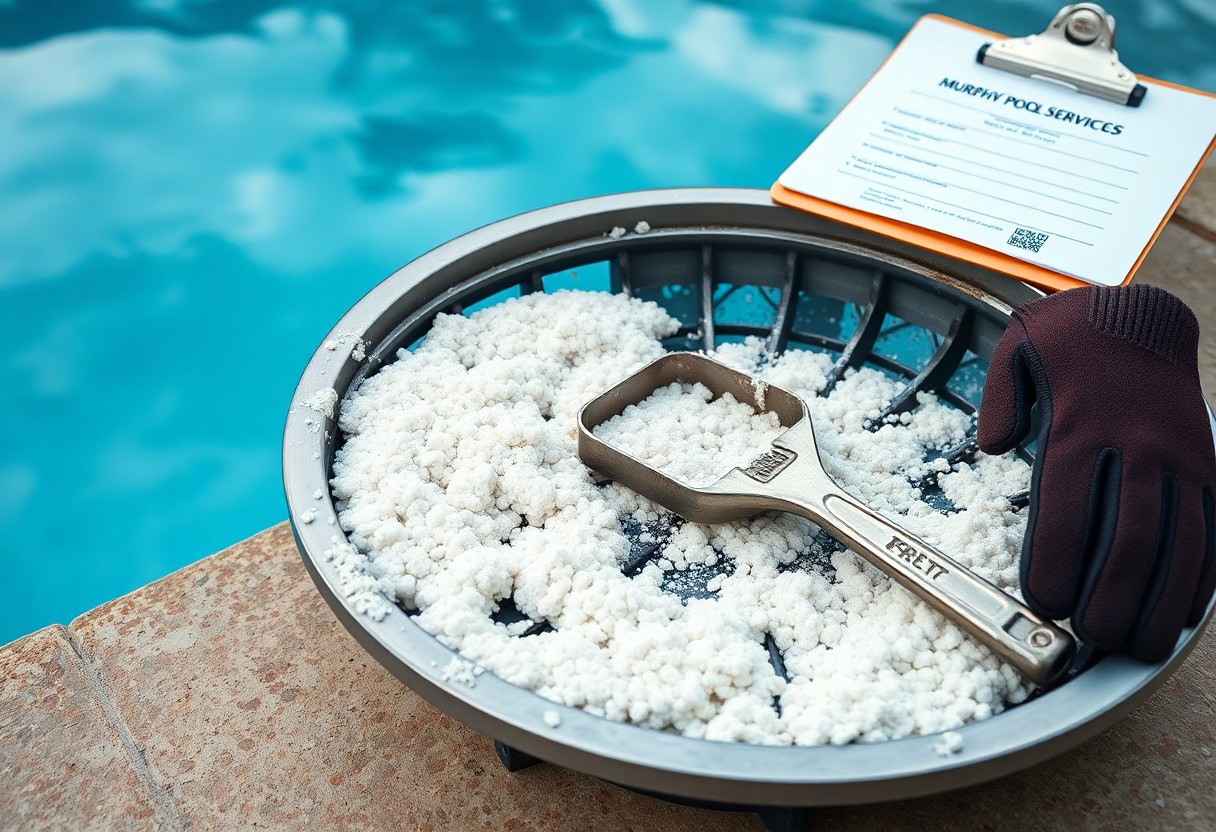 pool filter clogged in murphy mer