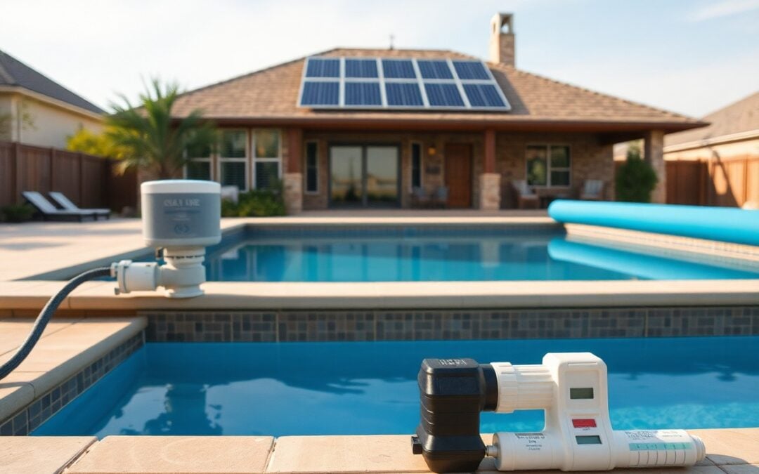 How can I reduce chlorine usage in my Plano pool?