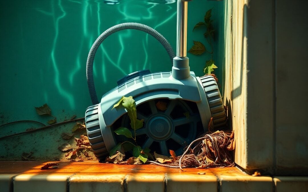 Why is my automatic pool cleaner stuck or slow?