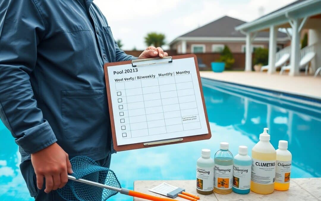 What is the best frequency for professional pool service?