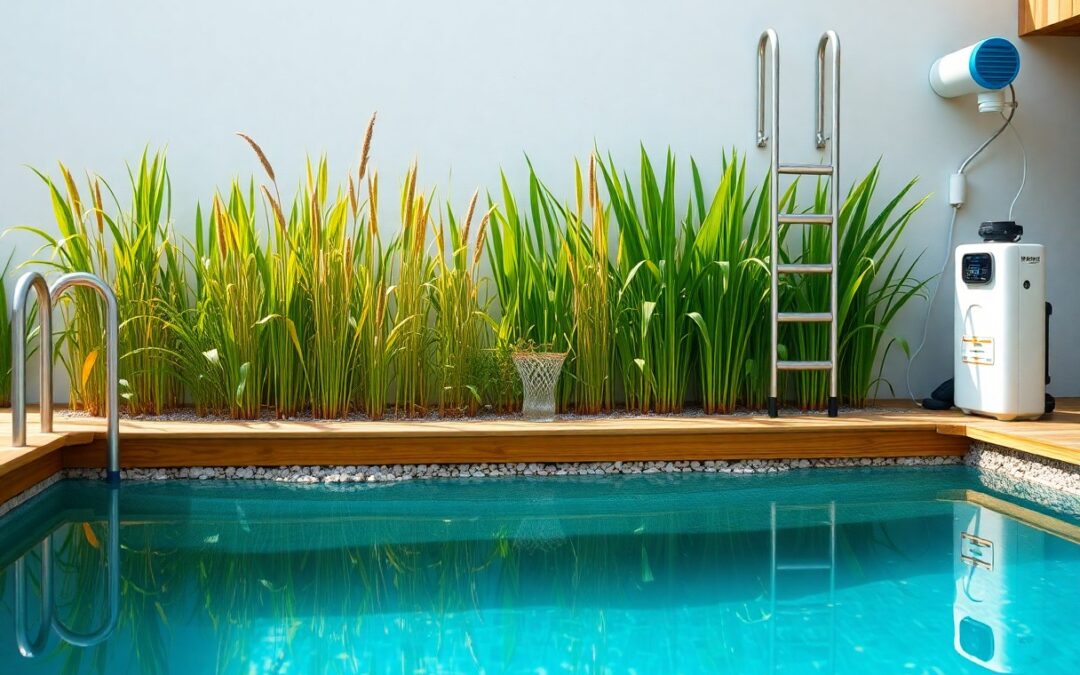 What is the best way to sanitize a pool naturally?