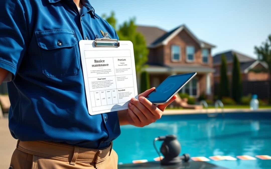 How do I pick the right pool maintenance plan in Plano?