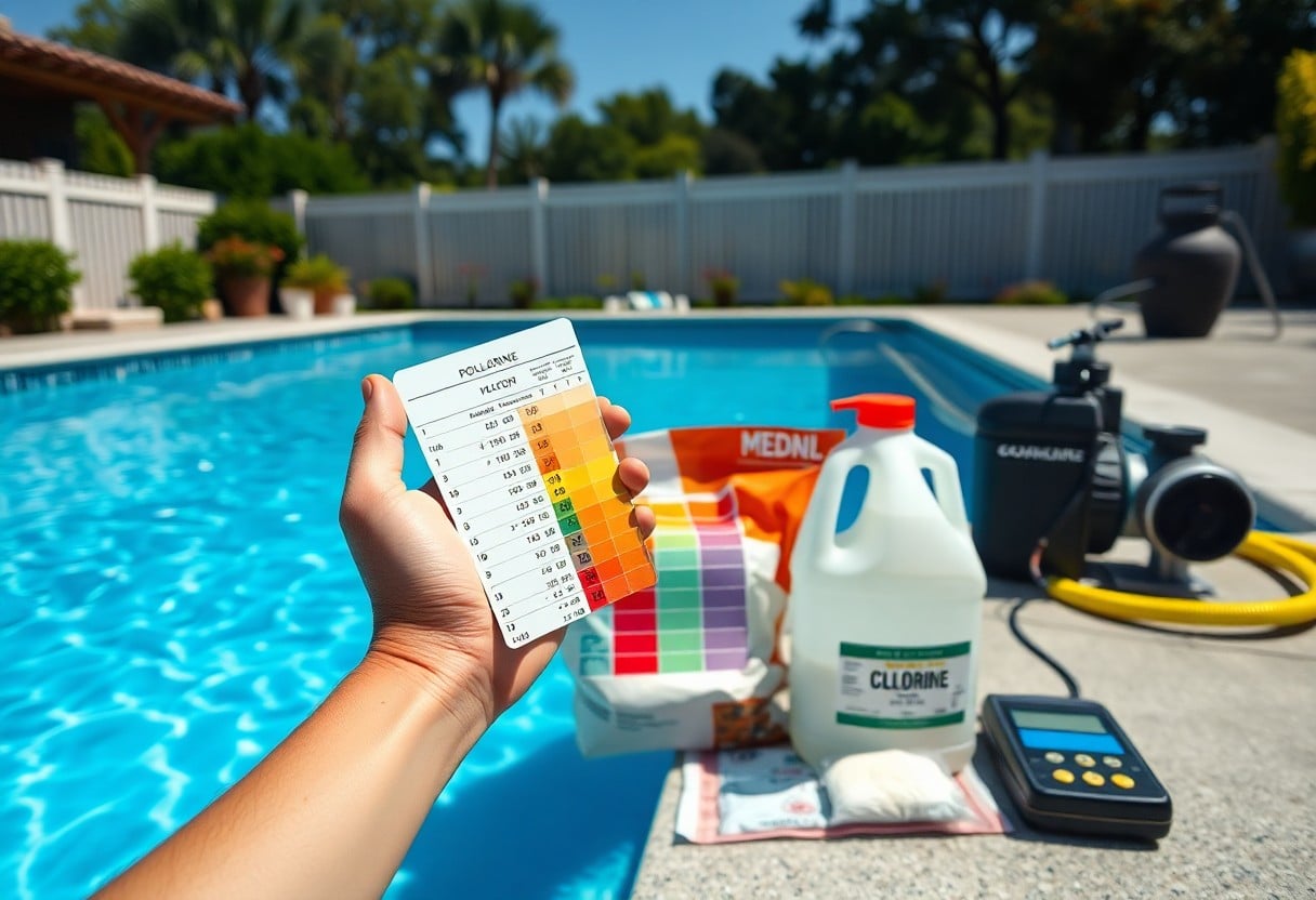 reasons for strong chemical pool smell fou