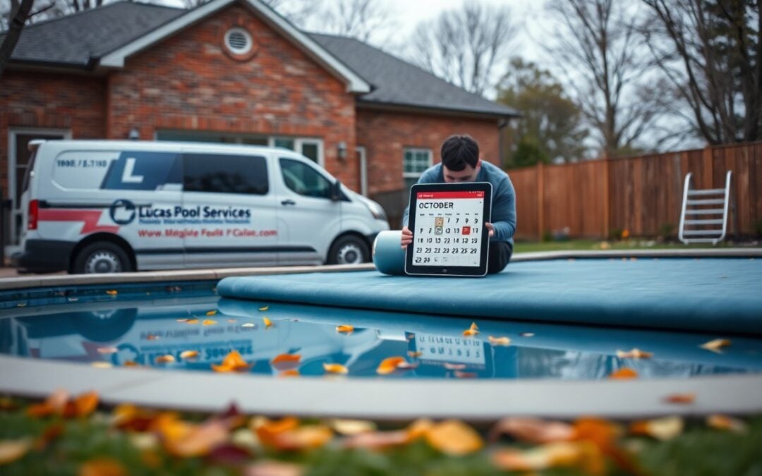 What is the best time for pool repairs in Lucas?