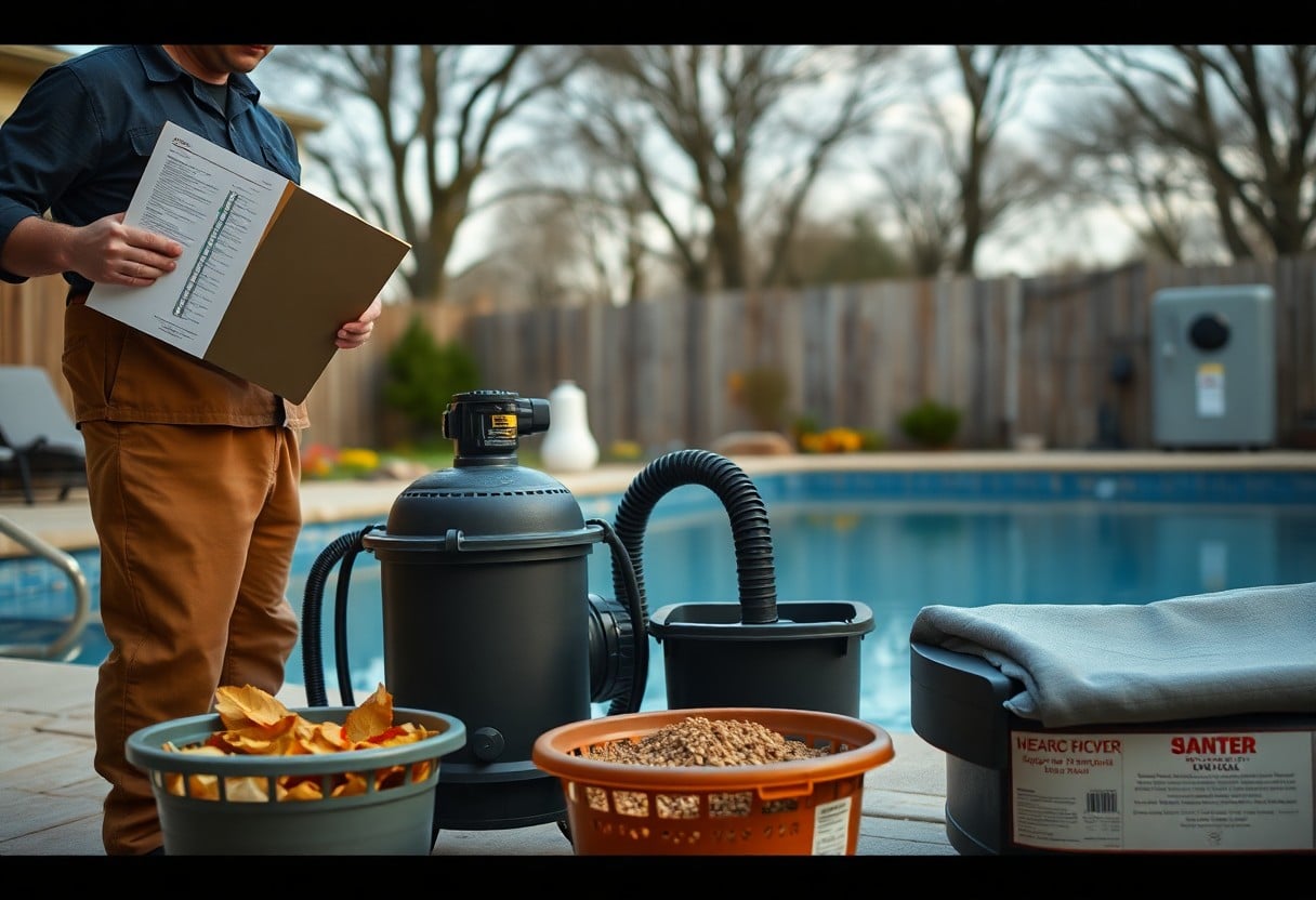 off season pool care needed in plano fdl