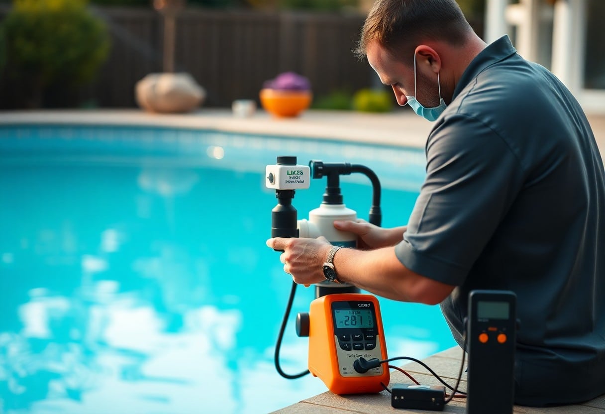 preventing calcium buildup in lucas pools lqu