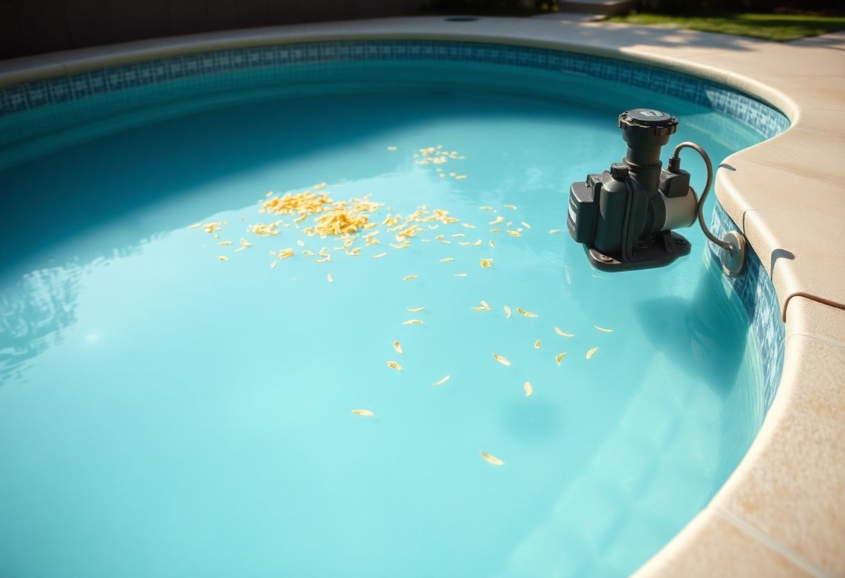 what causes cloudy pool water in plano wwd