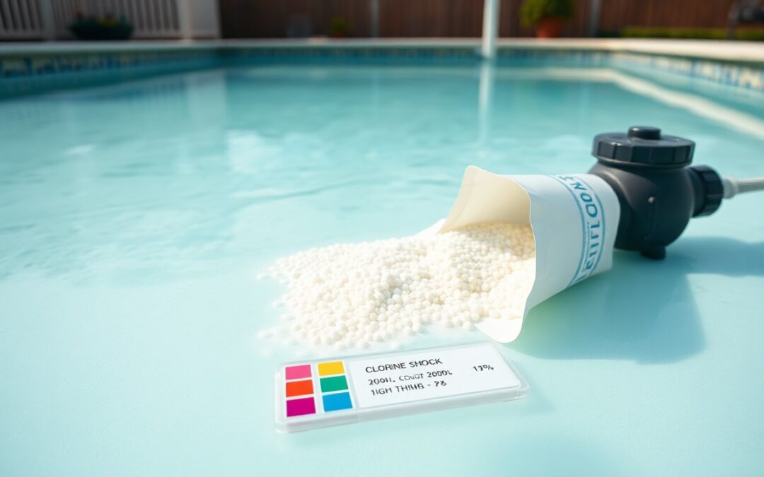 Why is my pool water cloudy after shocking?