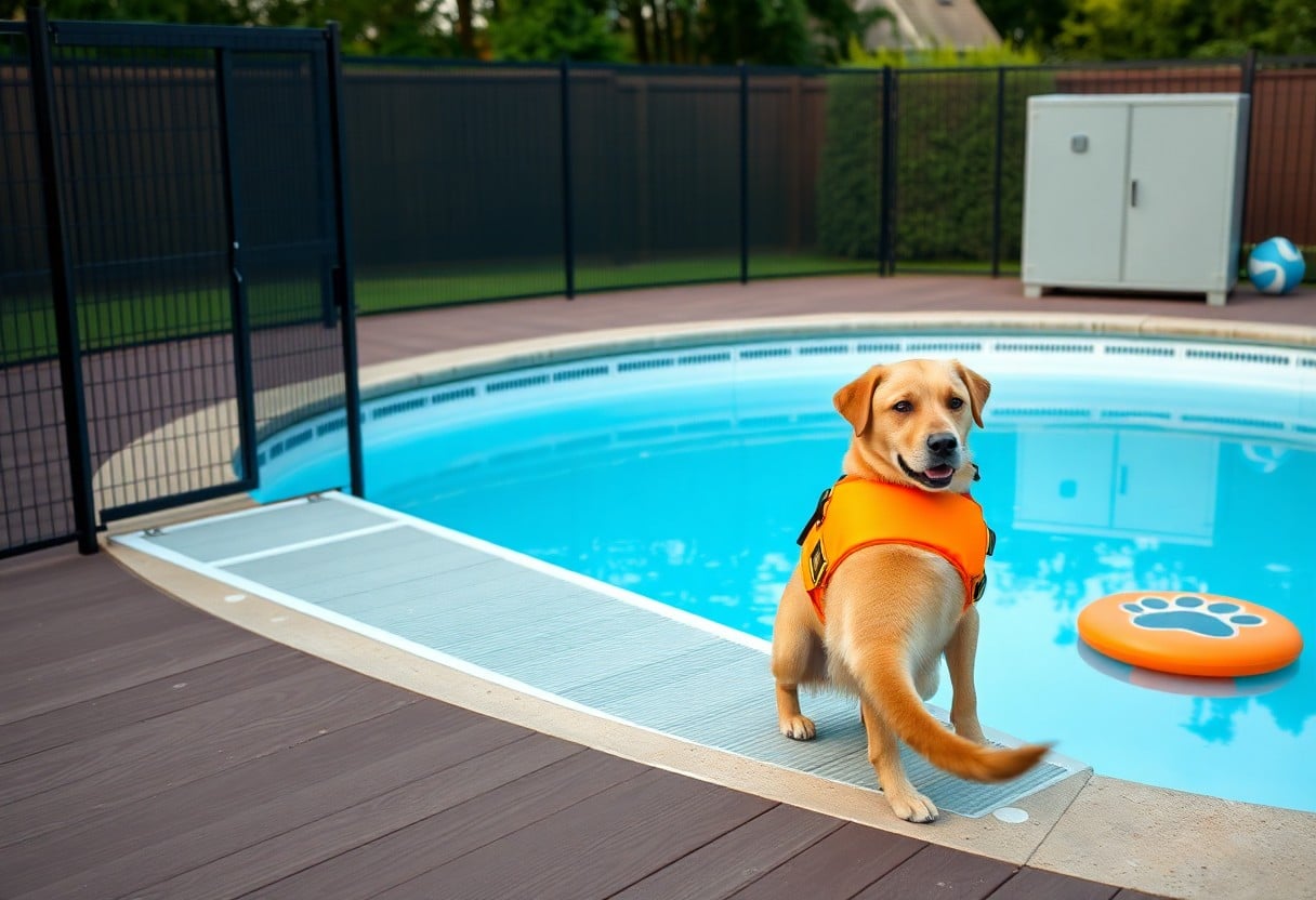 keeping your pool safe for pets fpa