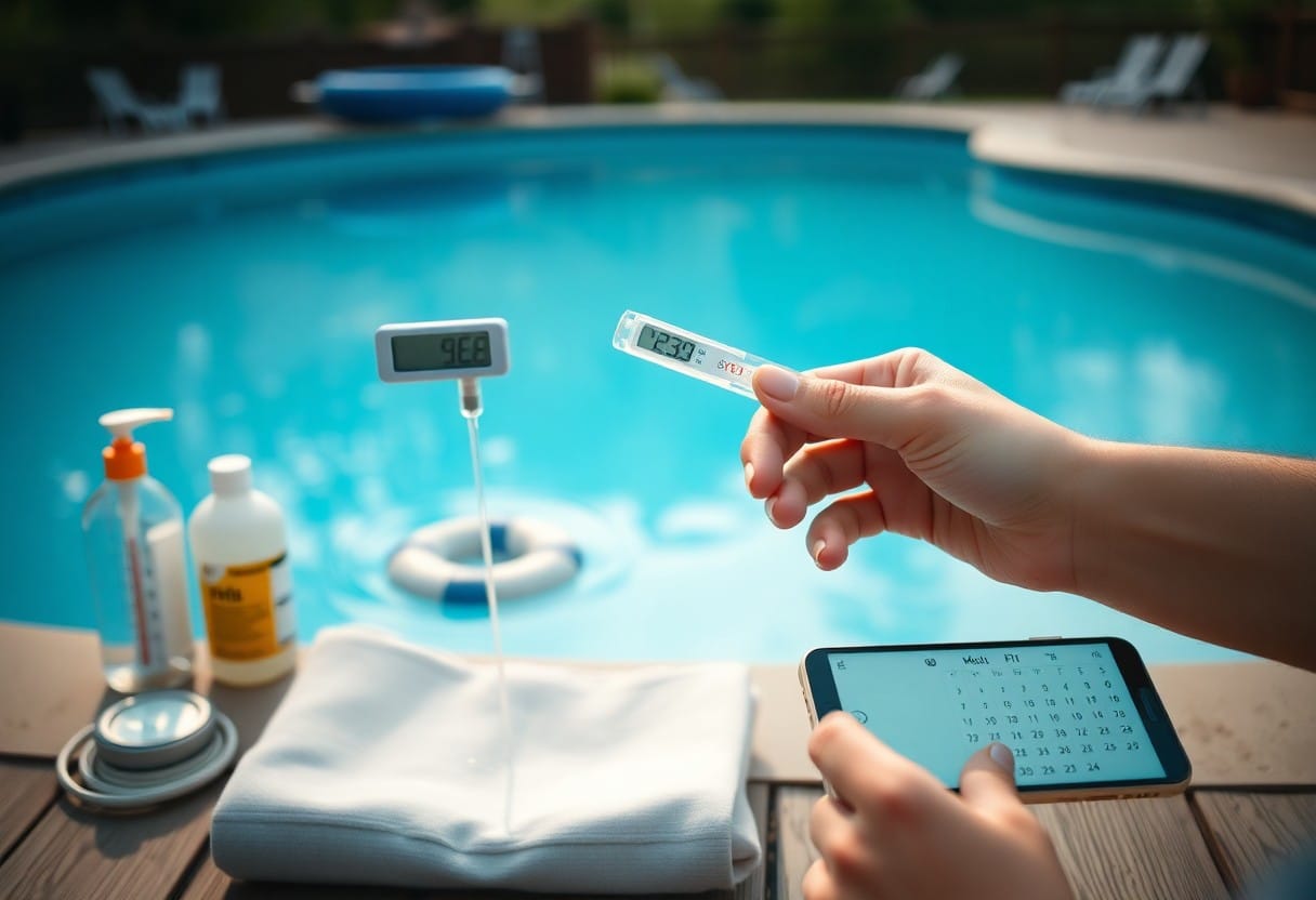 Pool chemical balancing service in McKinney TX